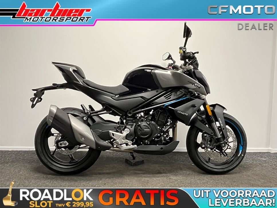 ⭐️⭐CFMOTO 450 NK CF MOTO 450NK VANDAAG RIJDEN (NIEUW)⭐️⭐, 2 cilinders, Bedrijf, Onbekend, 449 cc