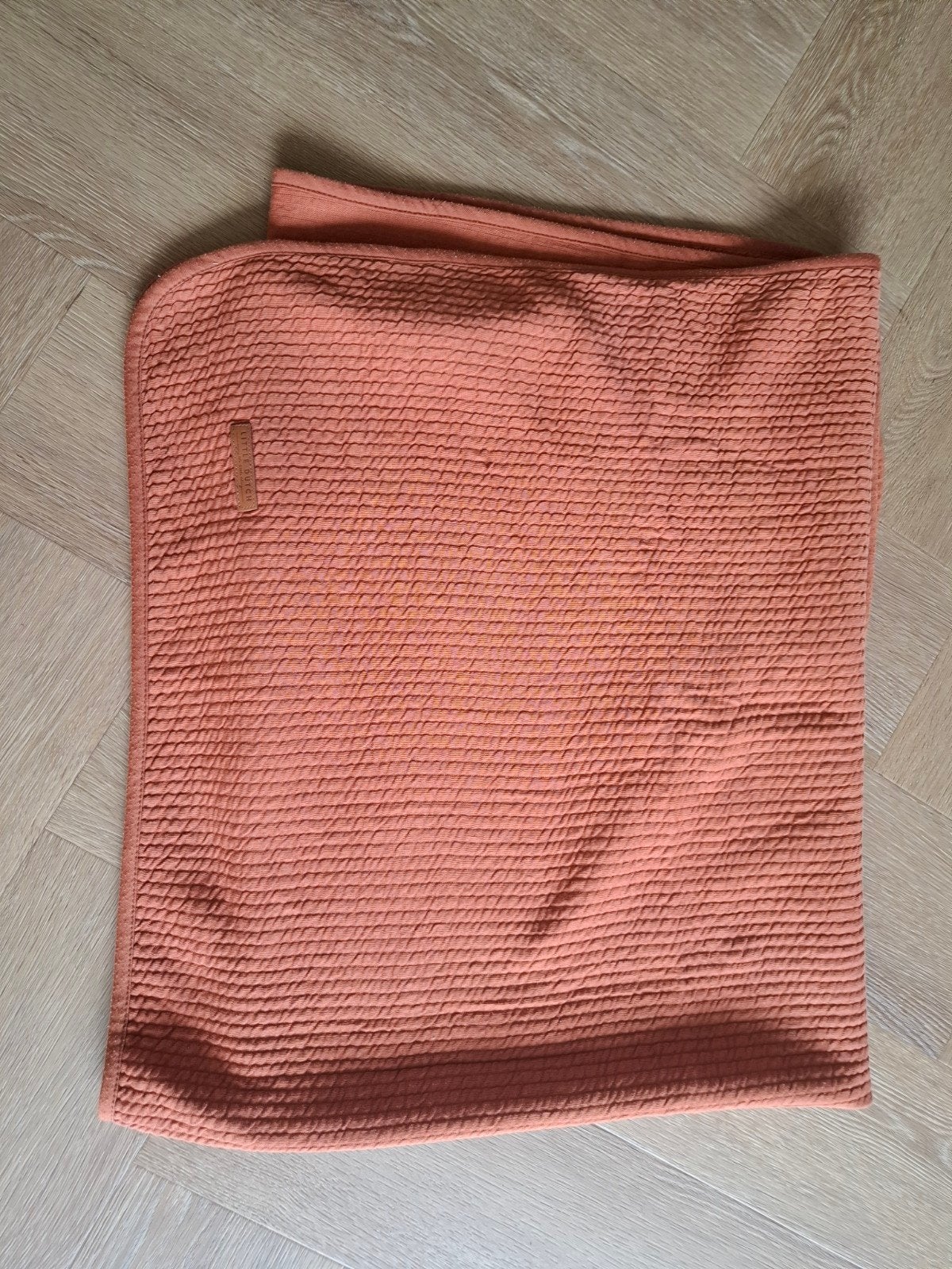 Little Dutch Deken - Roestbruin - 132,5 x 110,5, Ophalen of Verzenden, Zo goed als nieuw, Little Dutch, Bruin