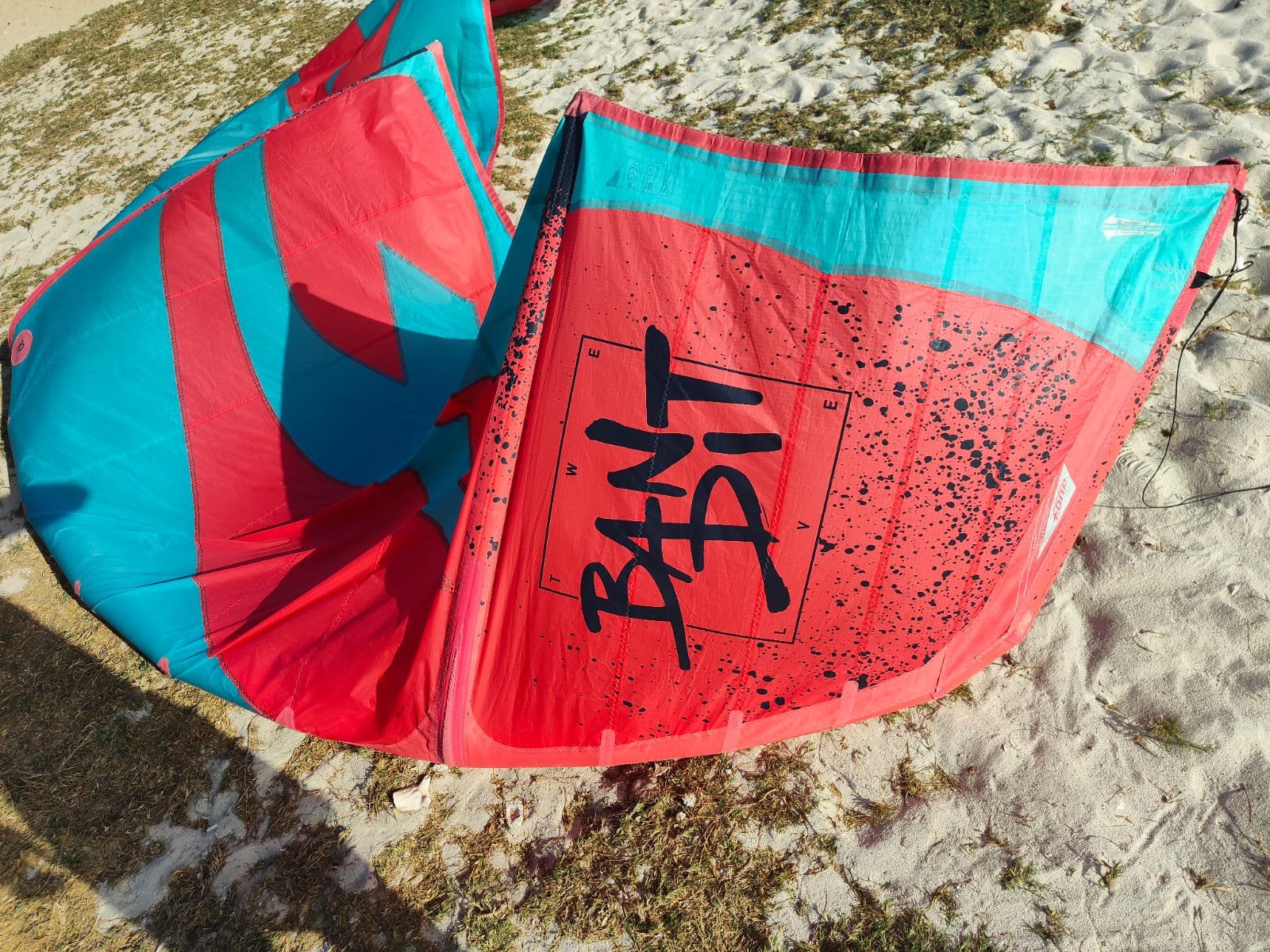 Complete kite set f-one bandit (10m), Watersport en Boten, Kitesurfen, Gebruikt, Kitesurf-set, Twintip, 10 m²