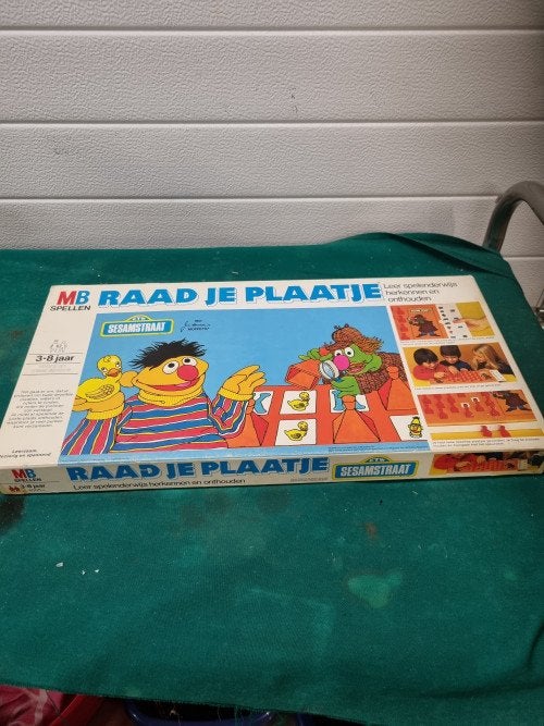 spel raad je plaatje sesamstraat, Ophalen of Verzenden, 'T Olde Gre-j, Info@toldegrej.nl, Endepoelstraat 20f Didam