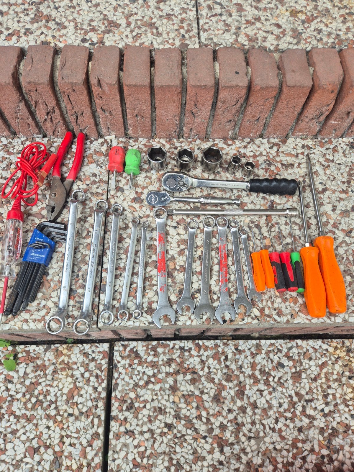 snap-on, Ophalen