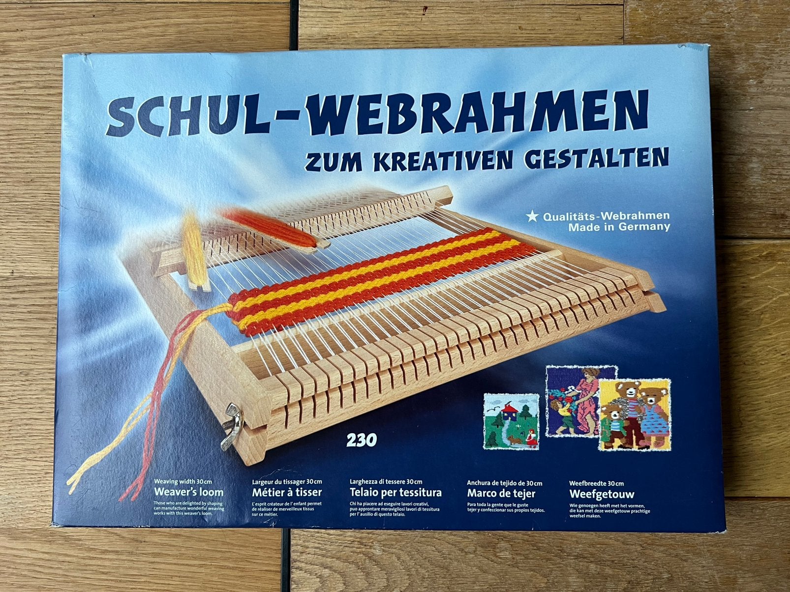 Klein weefgetouw, Ophalen of Verzenden, Zo goed als nieuw, Hout, Machine