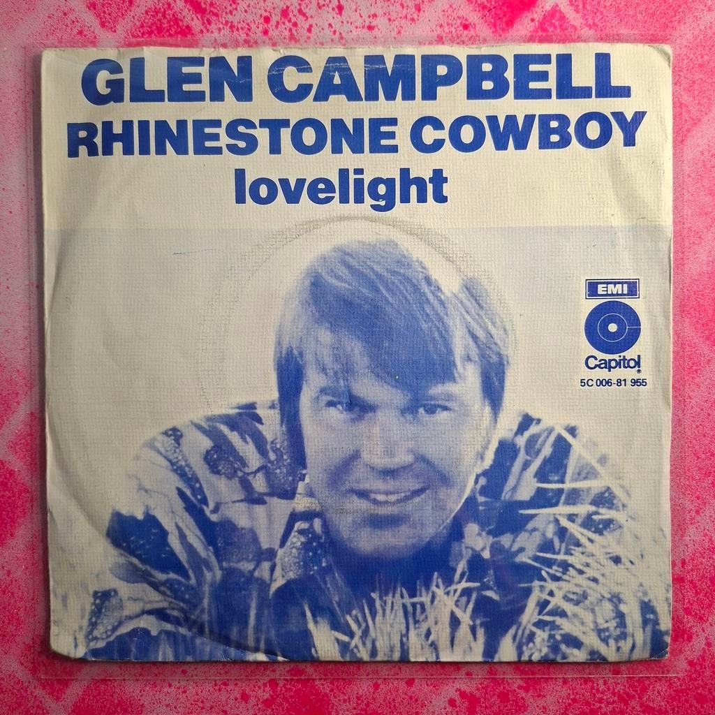 Glen Campbell Rhinestone Cowboy single.               Star45, Cd's en Dvd's, Gebruikt, 7 inch, Single, Ophalen of Verzenden