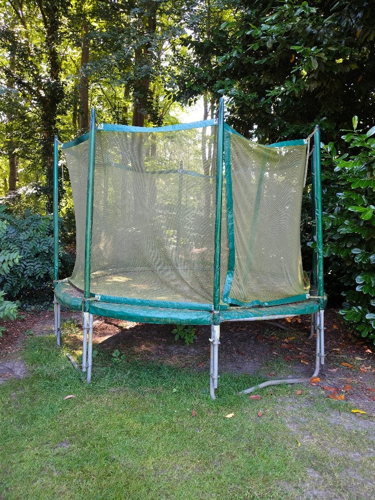 Trampoline, Kinderen en Baby's, Speelgoed | Buiten | Trampolines, Ophalen, Gebruikt