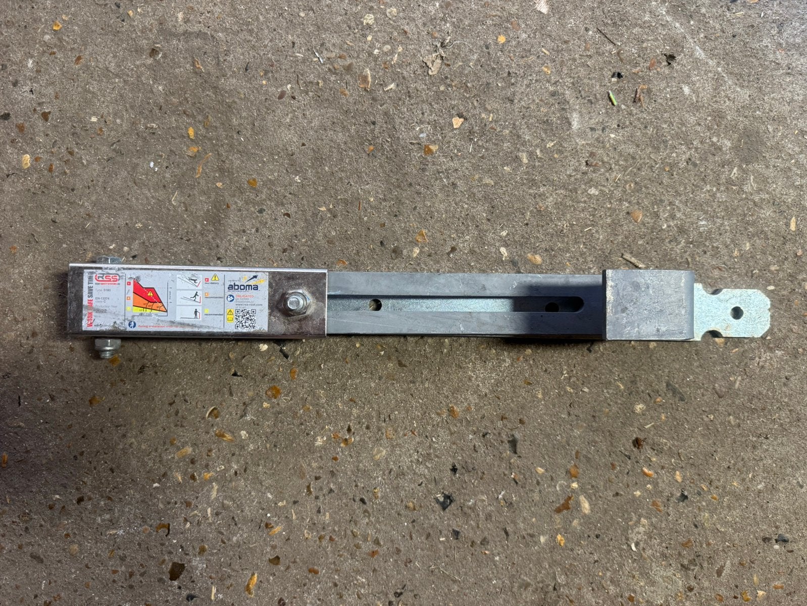 4x RSS Roof Safety Systems klembeugel dakrandbeveiliging, Ophalen of Verzenden, Gebruikt, Minder dan 2 meter