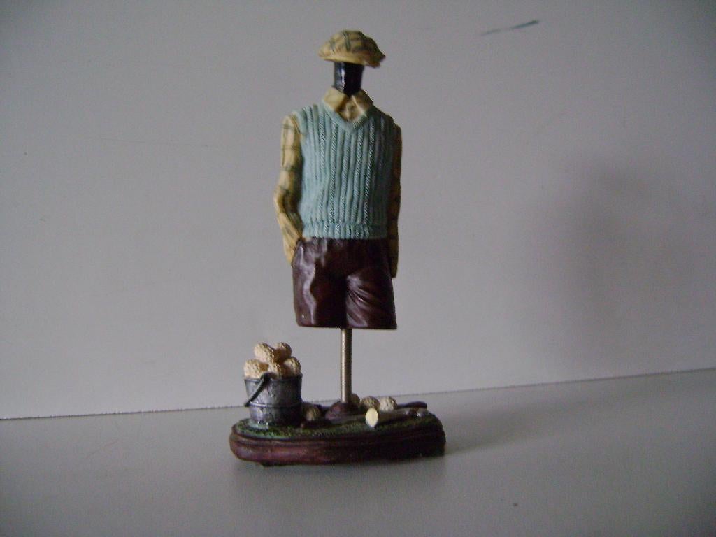 Golfspeler van polystone 15cm hoog, Ophalen of Verzenden, Zo goed als nieuw, Mens