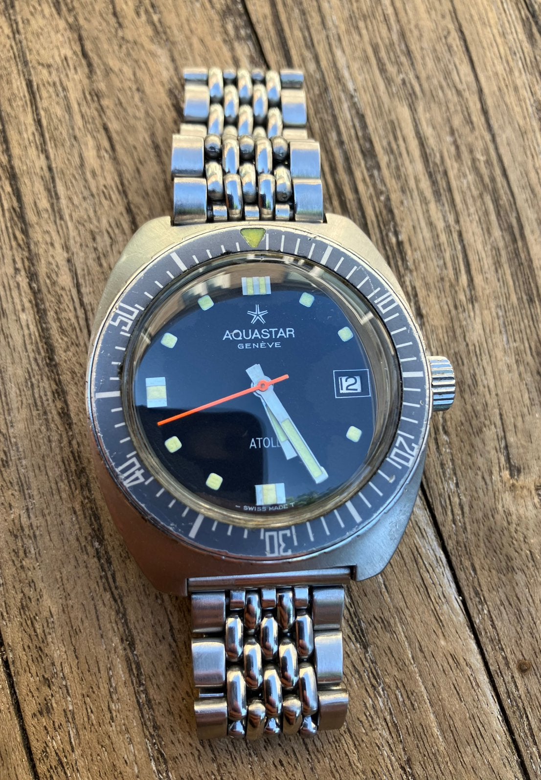 Vintage Aquastar Atoll, Ophalen, Zo goed als nieuw, Staal, Overige merken