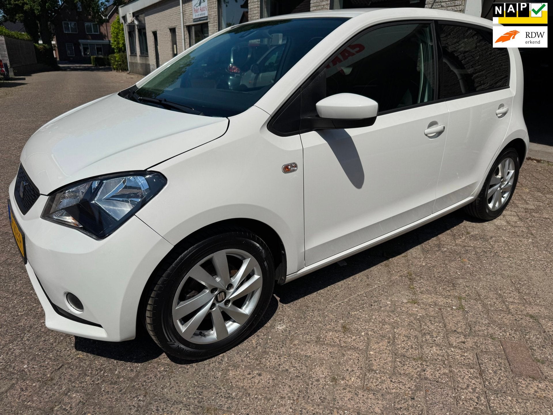 Seat Mii 1.0 Sport Connect AIRCO ORG 104329 KM NAP VOLLEDIG, Voorwielaandrijving, Gebruikt, Euro 6, 840 kg