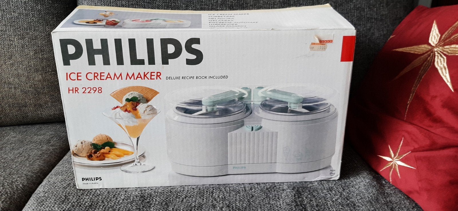 Philips ijsbereider HR2298, Ophalen, Nieuw