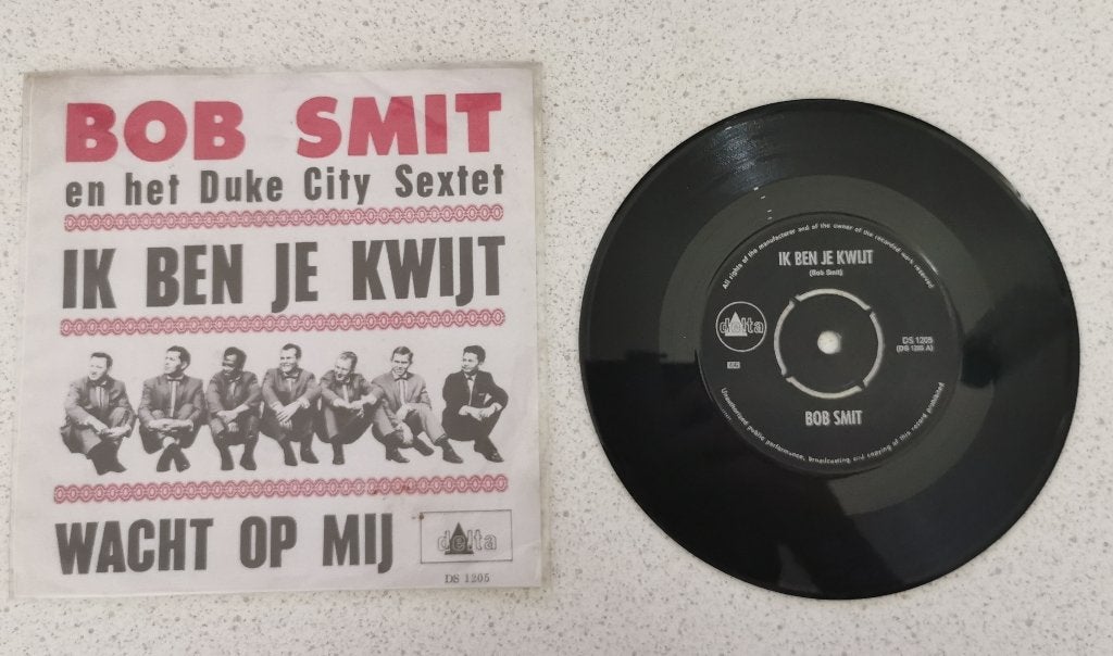 Single Bob Smit - Ik ben je kwijt, Cd's en Dvd's, Ophalen of Verzenden, Gebruikt, Overige formaten, Levenslied of Smartlap
