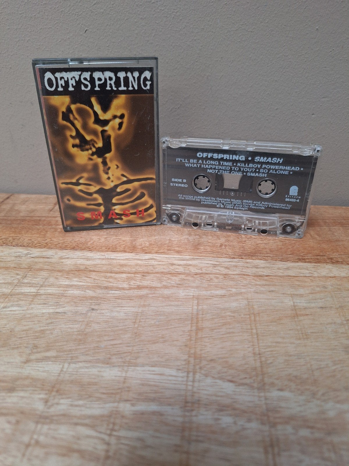 The Offspring - Smash Cassette Tape, Gebruikt, 1 bandje, Ophalen of Verzenden, Origineel