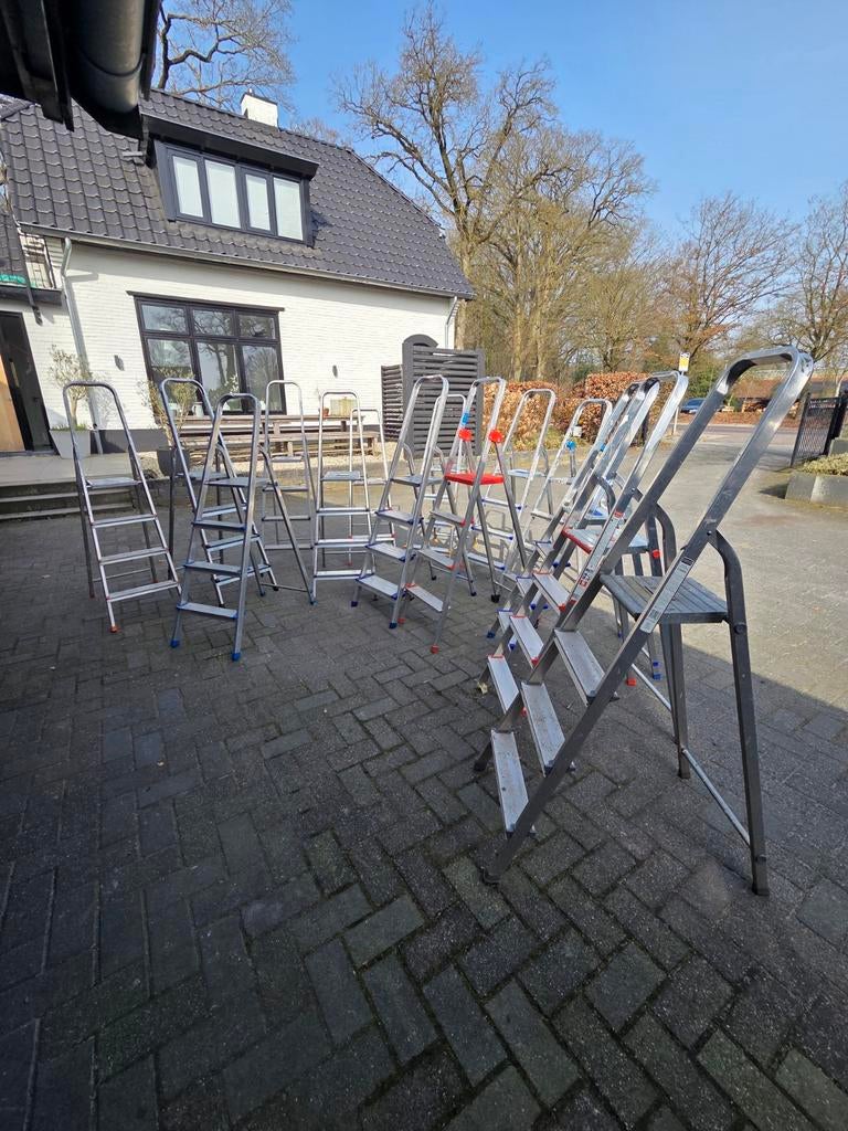 Diverse Trappen en Ladders - Gebruikt maar Functioneel, Ophalen, Gebruikt, Ladder, Opvouwbaar of Inschuifbaar