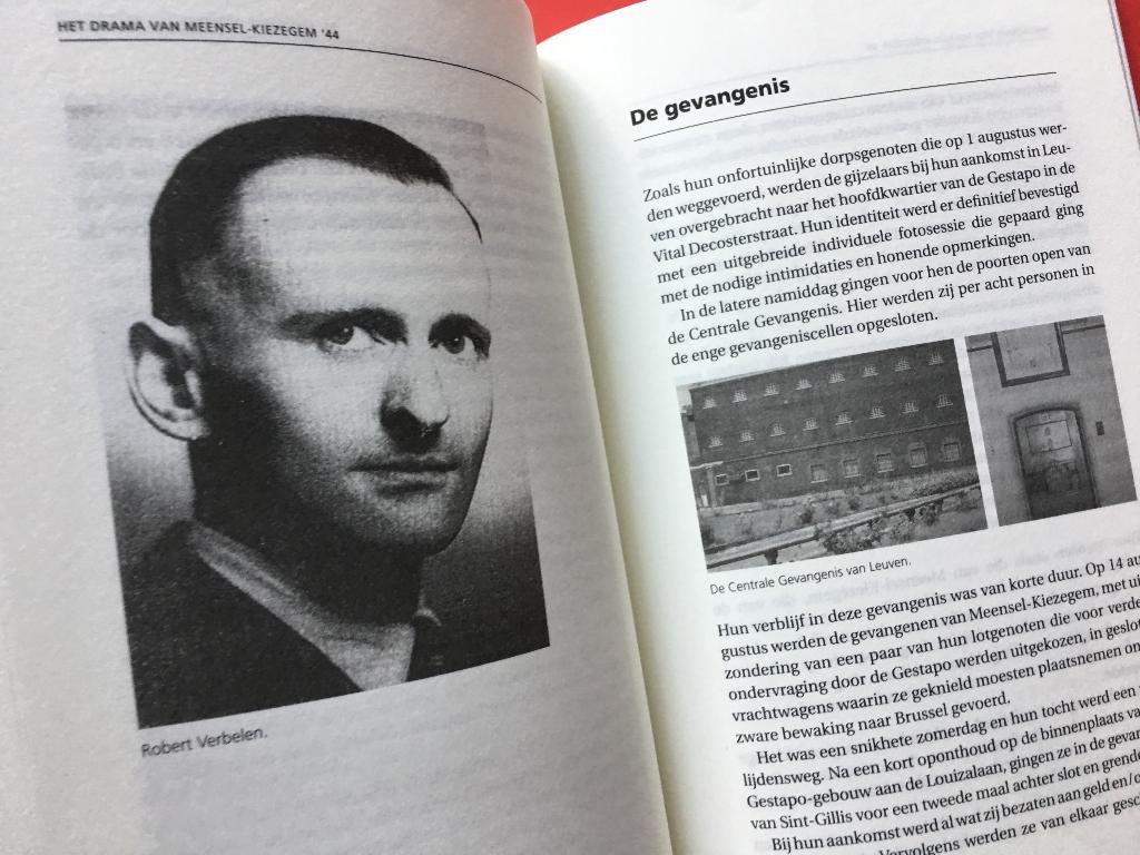 Het drama van Meensel-Kiezegem '44. Collaboratie en verzet, Verzamelen, Ophalen of Verzenden, Overige soorten, Nederland, Boek of Tijdschrift