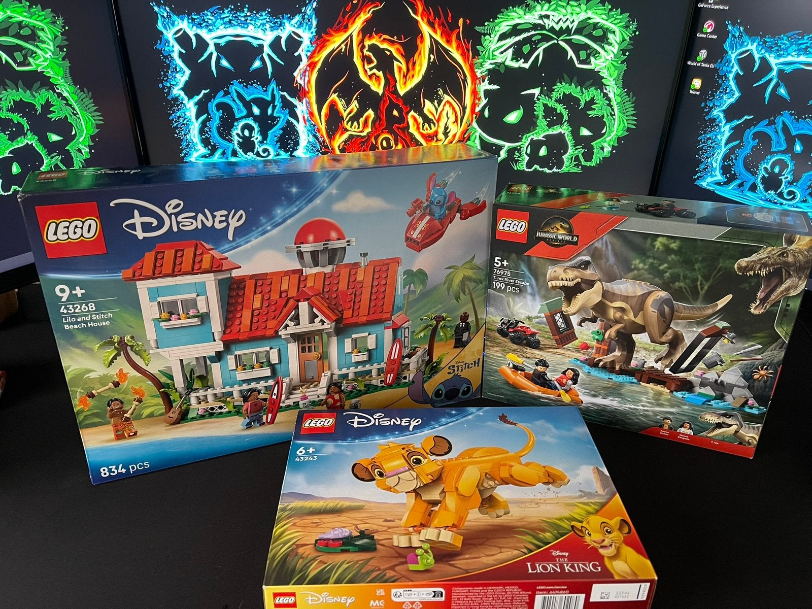 Lego sealed Disney & Jurassic World: 43268, 43243, 76975, Ophalen of Verzenden, Zo goed als nieuw