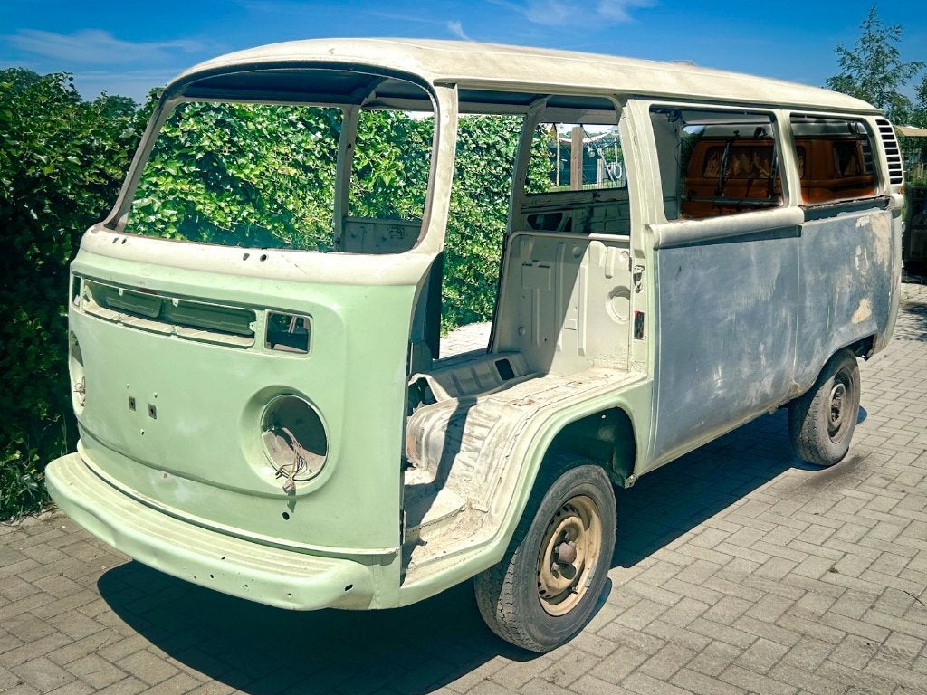 Volkswagen T2b uit 1978, 1360 kg, Beige, Leder en Stof, 1200 kg