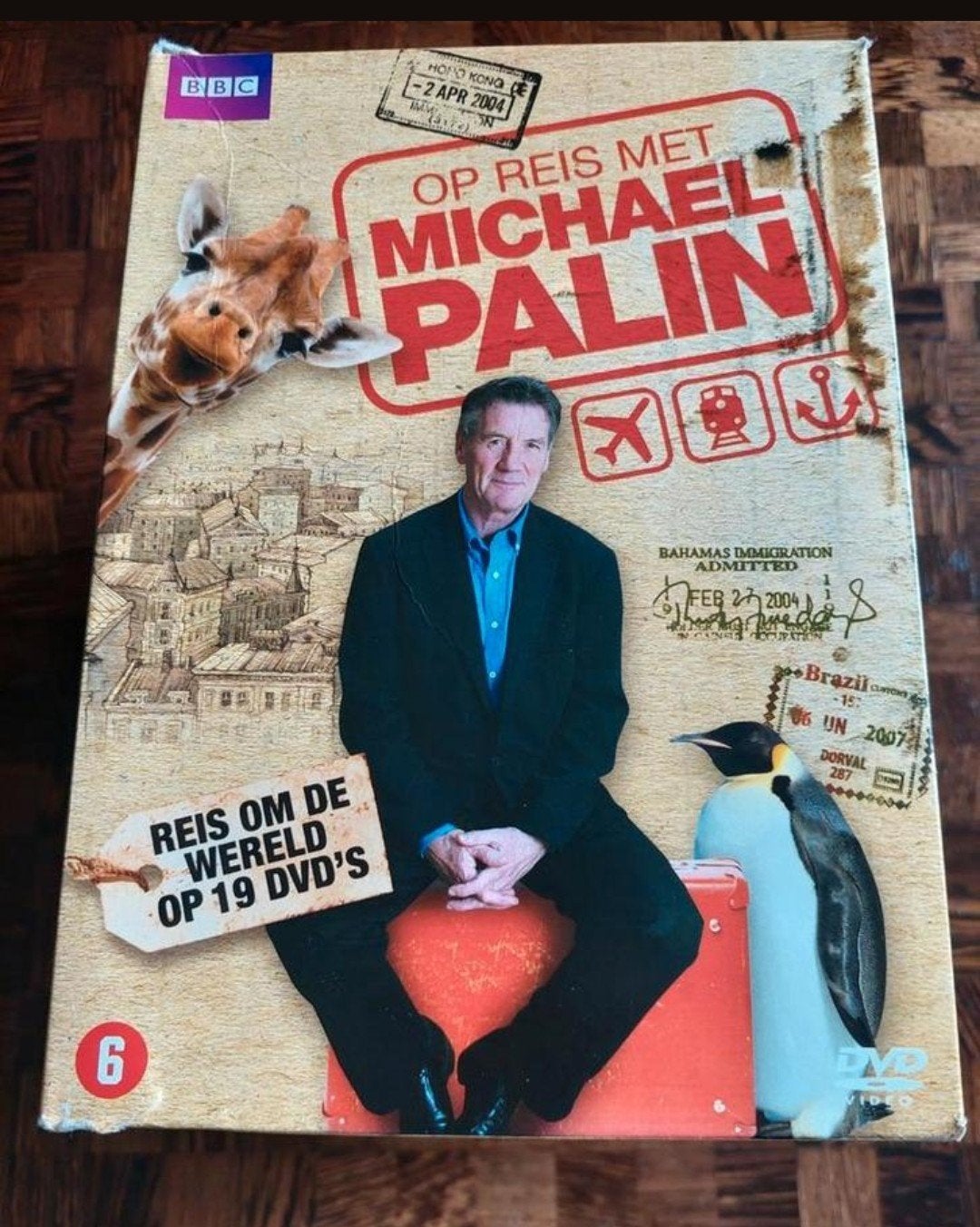 Michael Palin BBC Box 19 dvd's, Alle leeftijden, Verzenden, Gebruikt