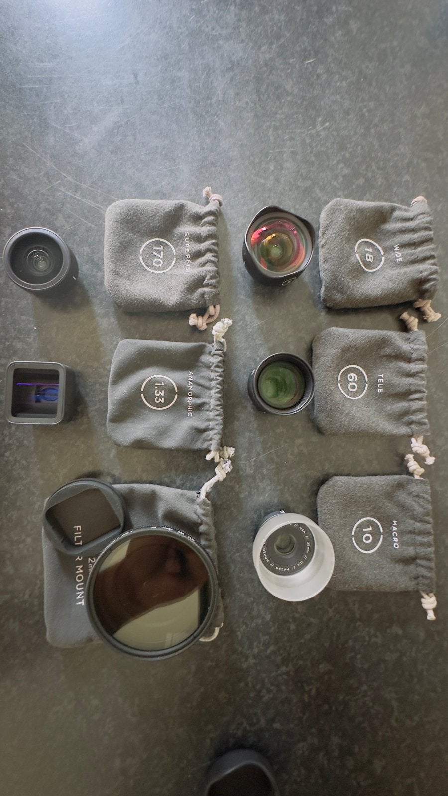 Moment Camera Lenzen voor smartphones >2022, Overige merken, Zo goed als nieuw, Inclusief filter, Groothoeklens