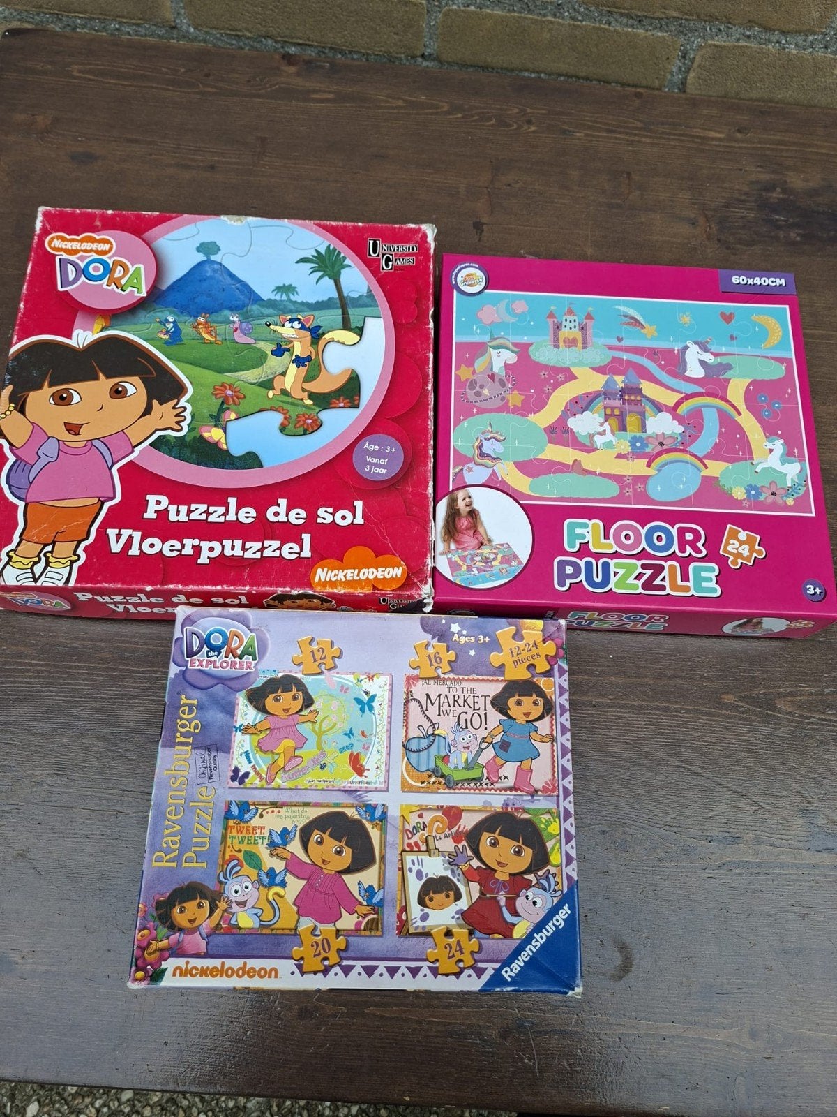 Diverse puzzels en spellen voor kinderen, Ophalen, Gebruikt, Overige typen