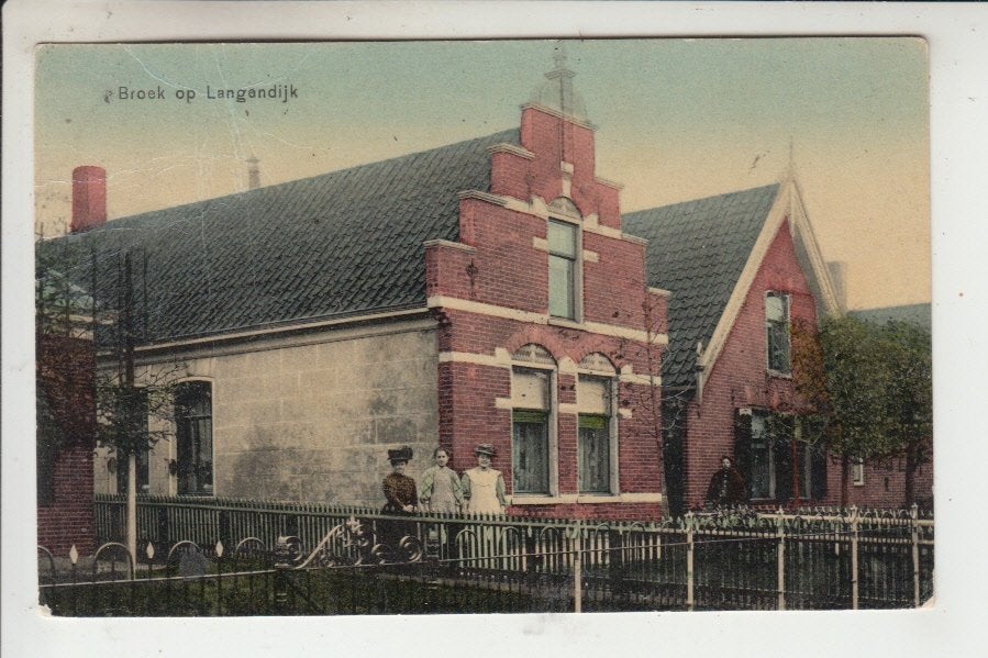 Broek op Langendijk, Ophalen of Verzenden, Voor 1920, Ongelopen, Noord-Holland