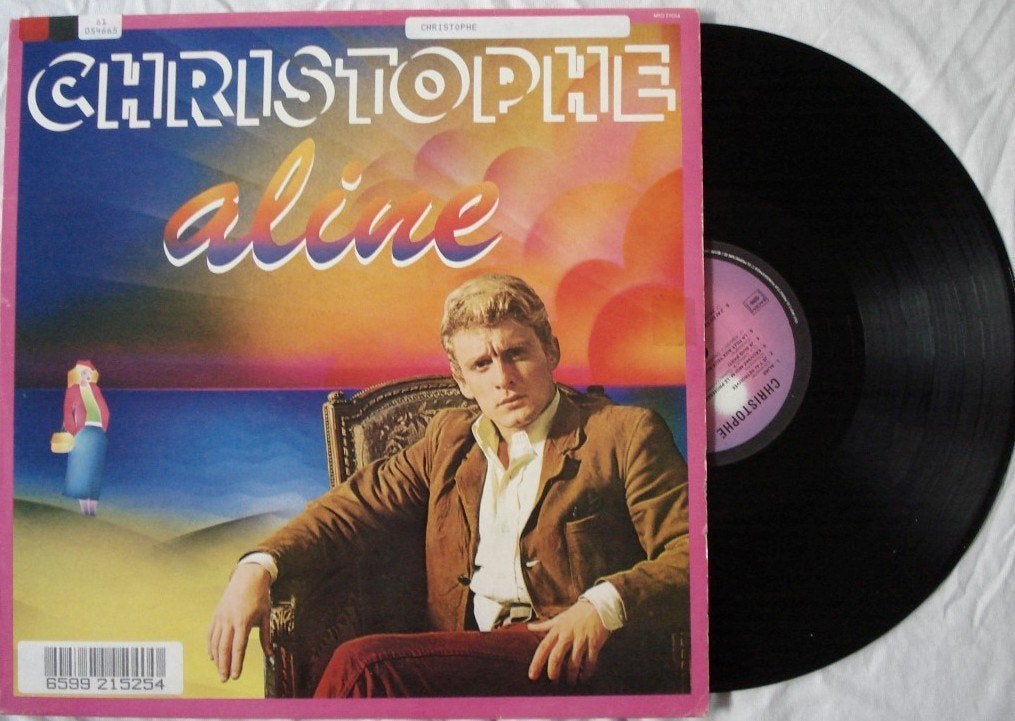 Christophe - Aline, LP, Gebruikt, Ophalen of Verzenden, 12 inch