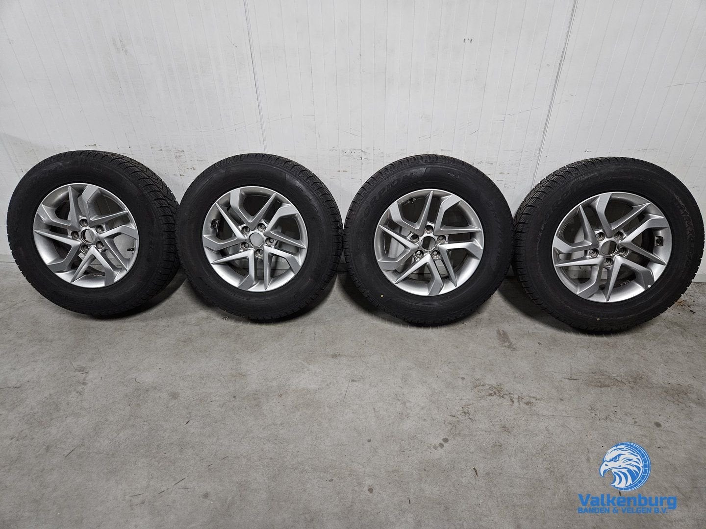 6mm! Originele Hyundai Tucson I35 16 inch velgen TPMS 5x114,, -, Banden en Velgen, Gebruikt, 215 mm