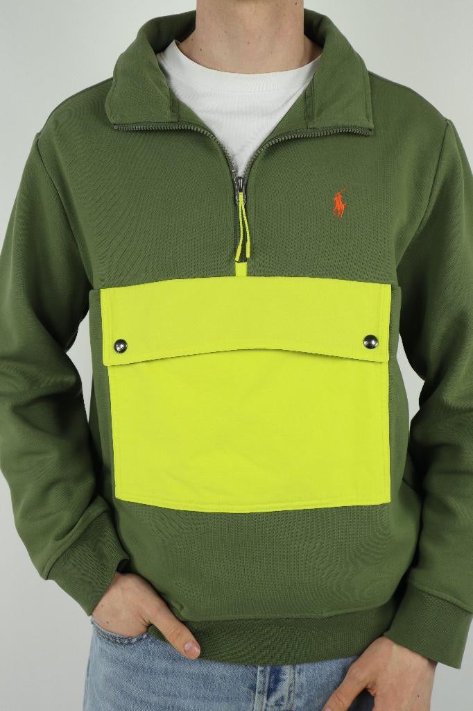 Ralph Lauren trui/jas met kwart rits - M, Maat 38/40 (M), Ophalen of Verzenden, Zo goed als nieuw, Ralph Lauren