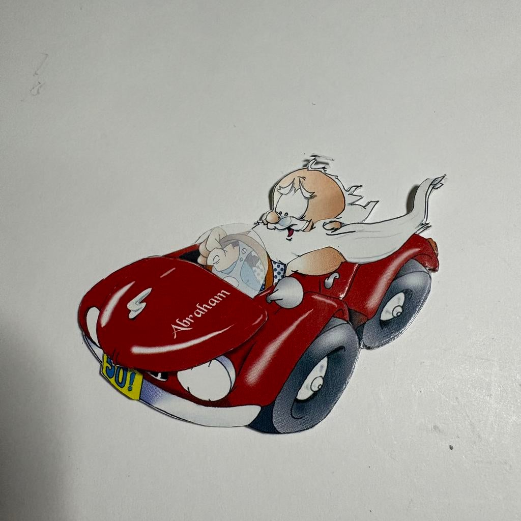 3d plaatje 2 abraham, Ophalen of Verzenden, Zo goed als nieuw, Knipvel