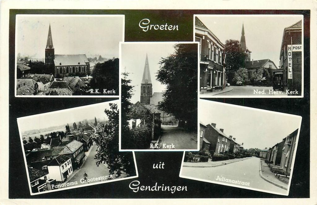 378-344-047 Gendringen Groeten uit, Ophalen of Verzenden, Voor 1920, Gelderland
