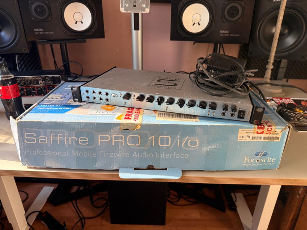 Focusrite Saffire Pro 10, Ophalen of Verzenden, Gebruikt, Zender en Ontvanger