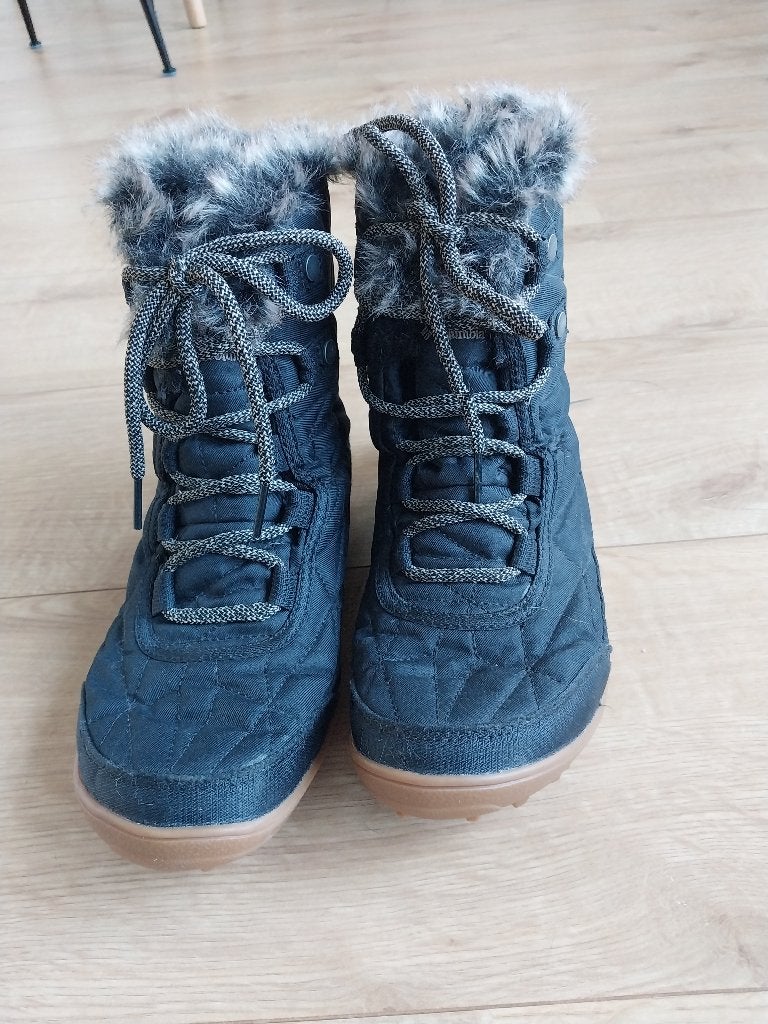 Waterproof warm winter boots, Zwart, Snowboots, Zo goed als nieuw, Ophalen