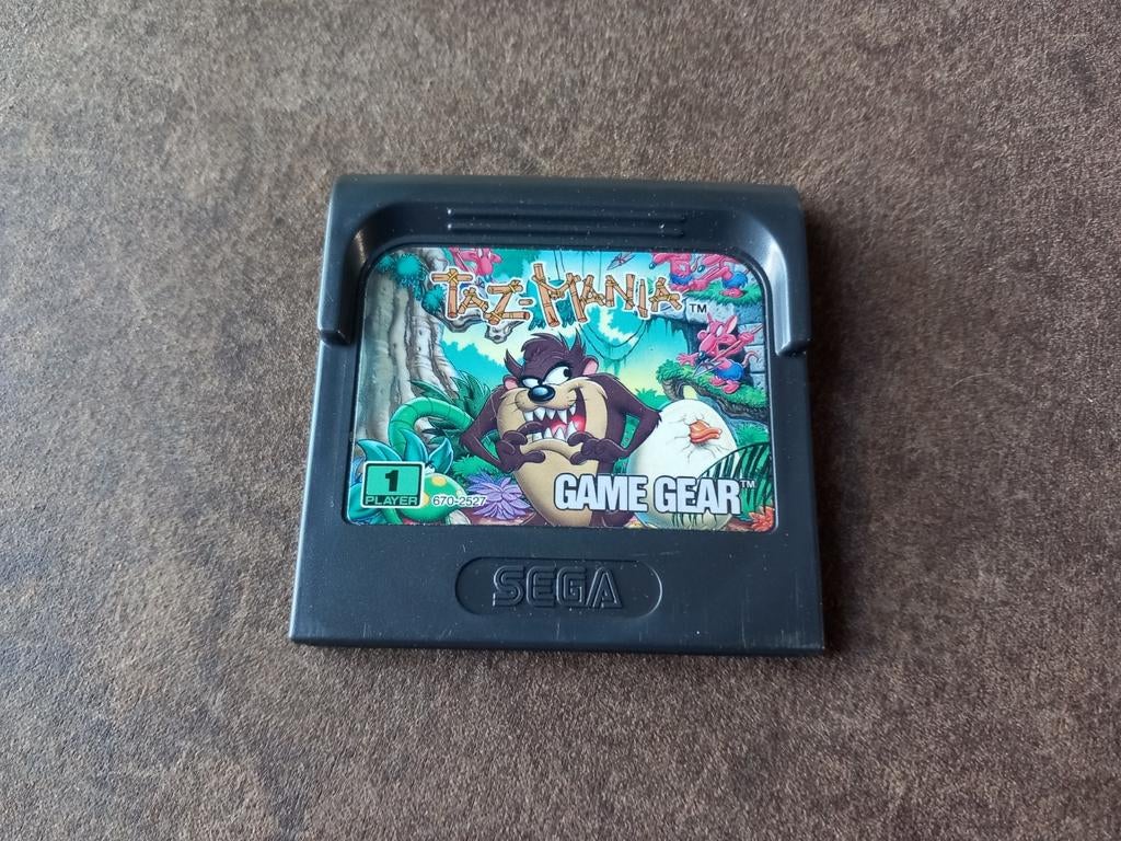 Taz-Mania Game Gear - Klassiek Sega Spel, Gebruikt, Game Gear, 1 speler, Onbekend