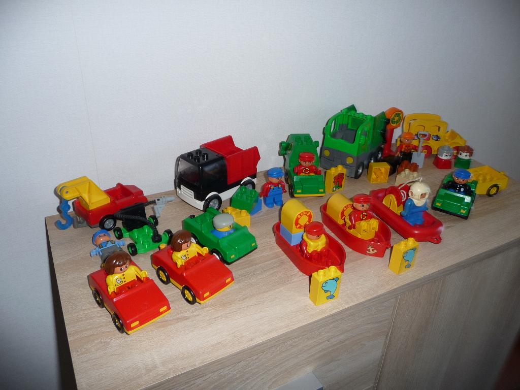 DUPLO AUTO,S EN BOOTJES, Ophalen of Verzenden, Gebruikt, Duplo