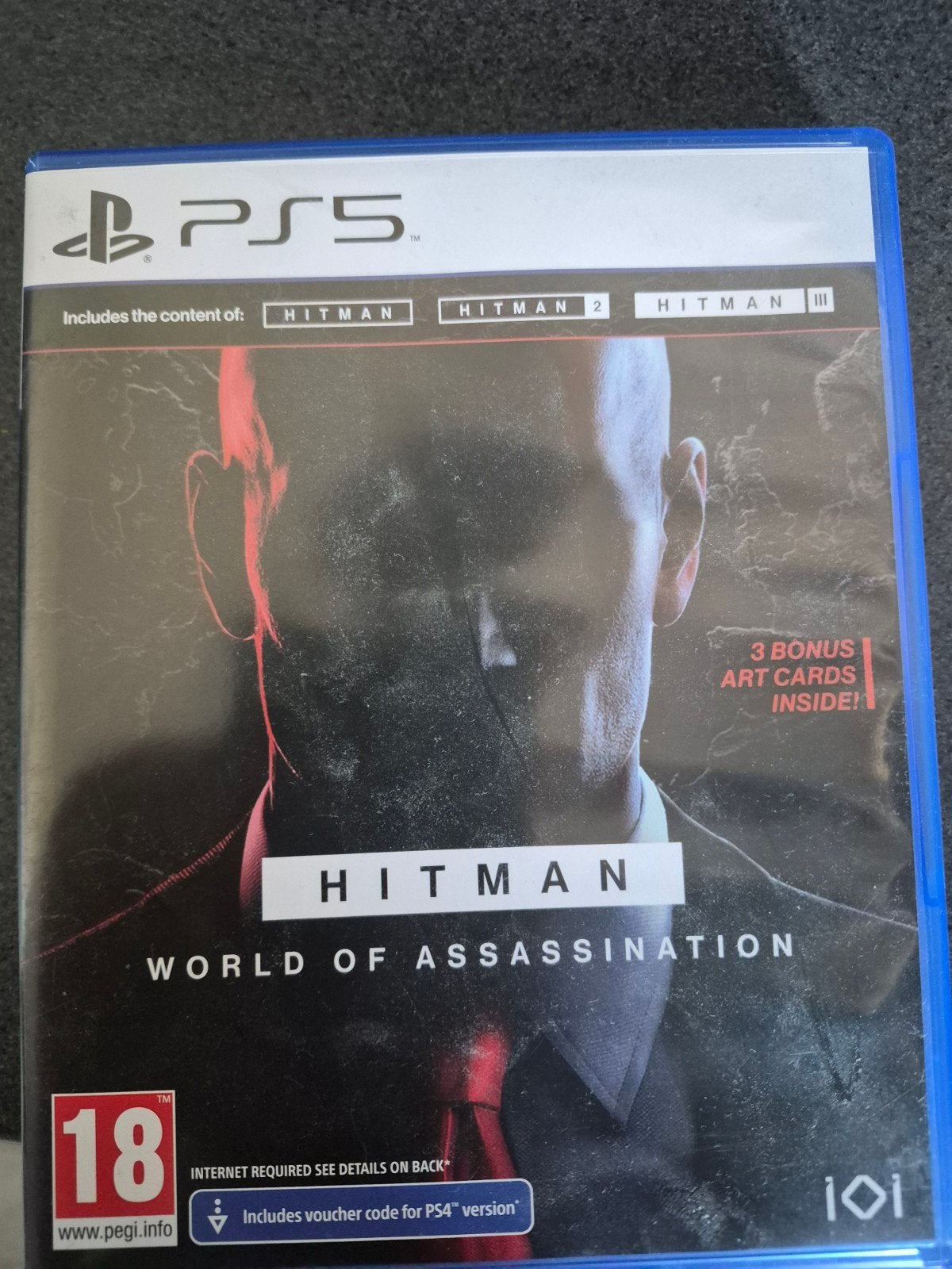 Hitman World of Assassination PS5 - Nieuwstaat, Avontuur en Actie, Online, Vanaf 18 jaar, 1 speler