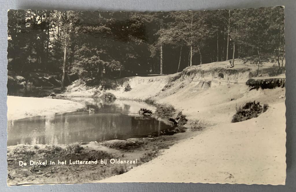 De Dinkel in het Lutterszand bij Oldenzaa, Verzenden, 1920 tot 1940, Gelopen, Overijssel