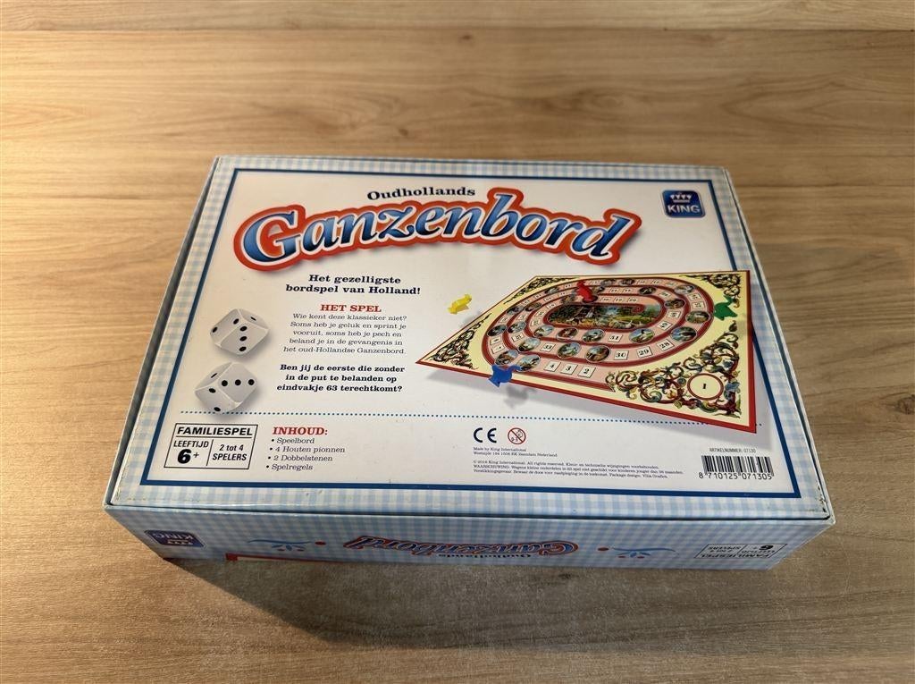 oudhollands ganzenbord - s6926, Verzenden, Zo goed als nieuw