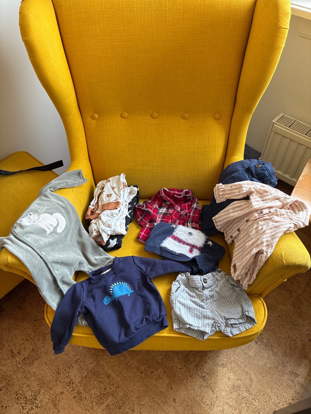 10-delig babykleding pakket winter jongen maat 68/74, Ophalen of Verzenden, Gebruikt, Jongetje