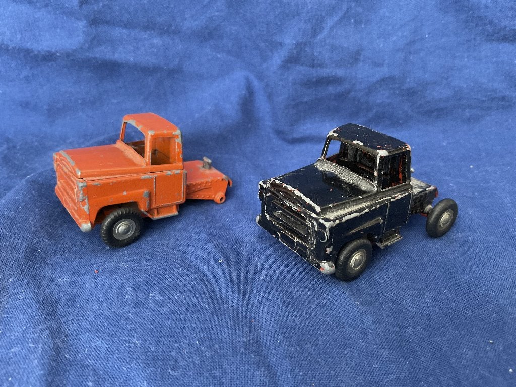 2x Budgie Toys, International Trucks Of the World,50's/60's, Ophalen of Verzenden, Gebruikt, Bus of Vrachtwagen