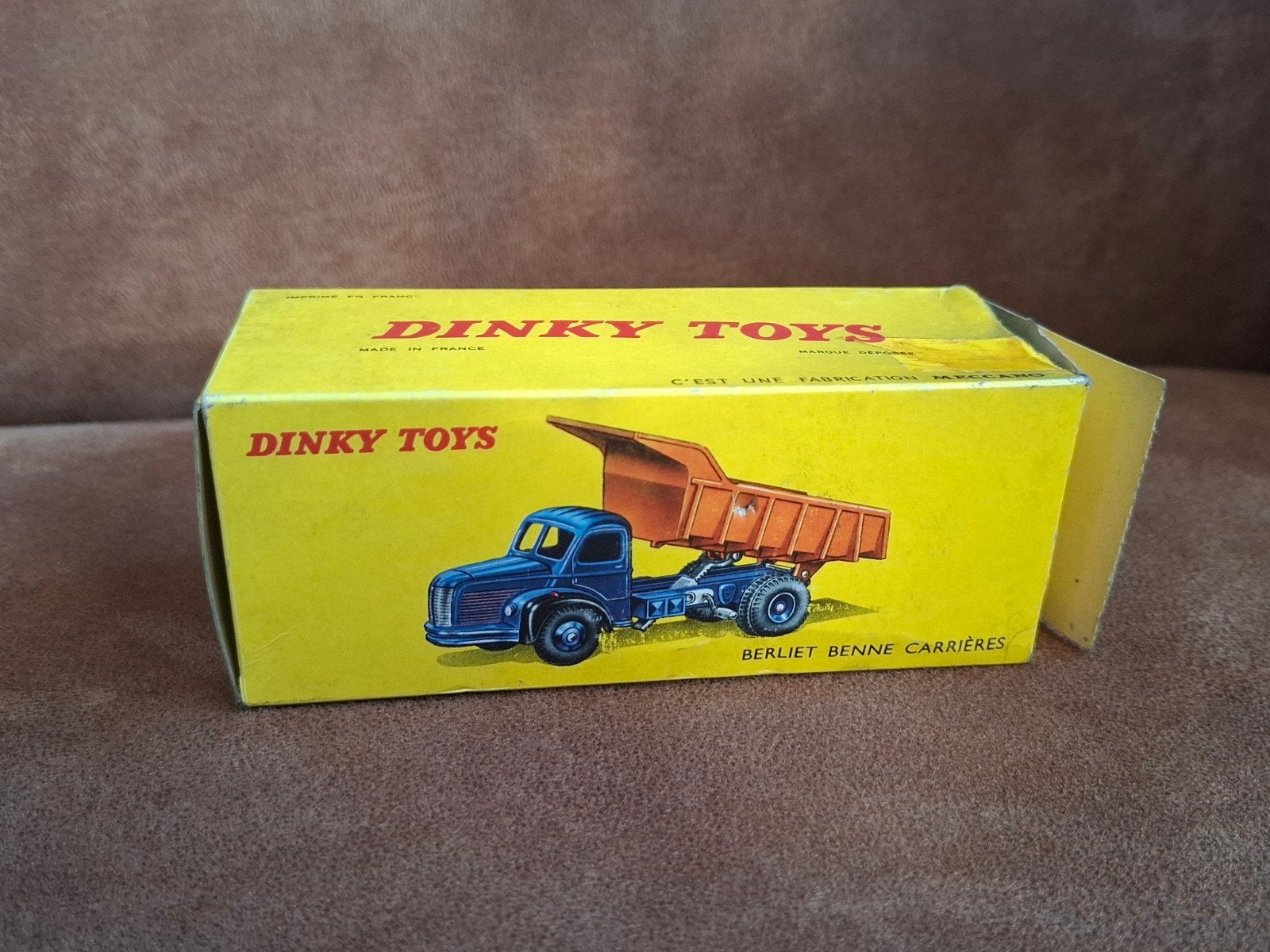 Dinky Toys 580 Berliet lege doos, Antiek en Kunst, Ophalen of Verzenden