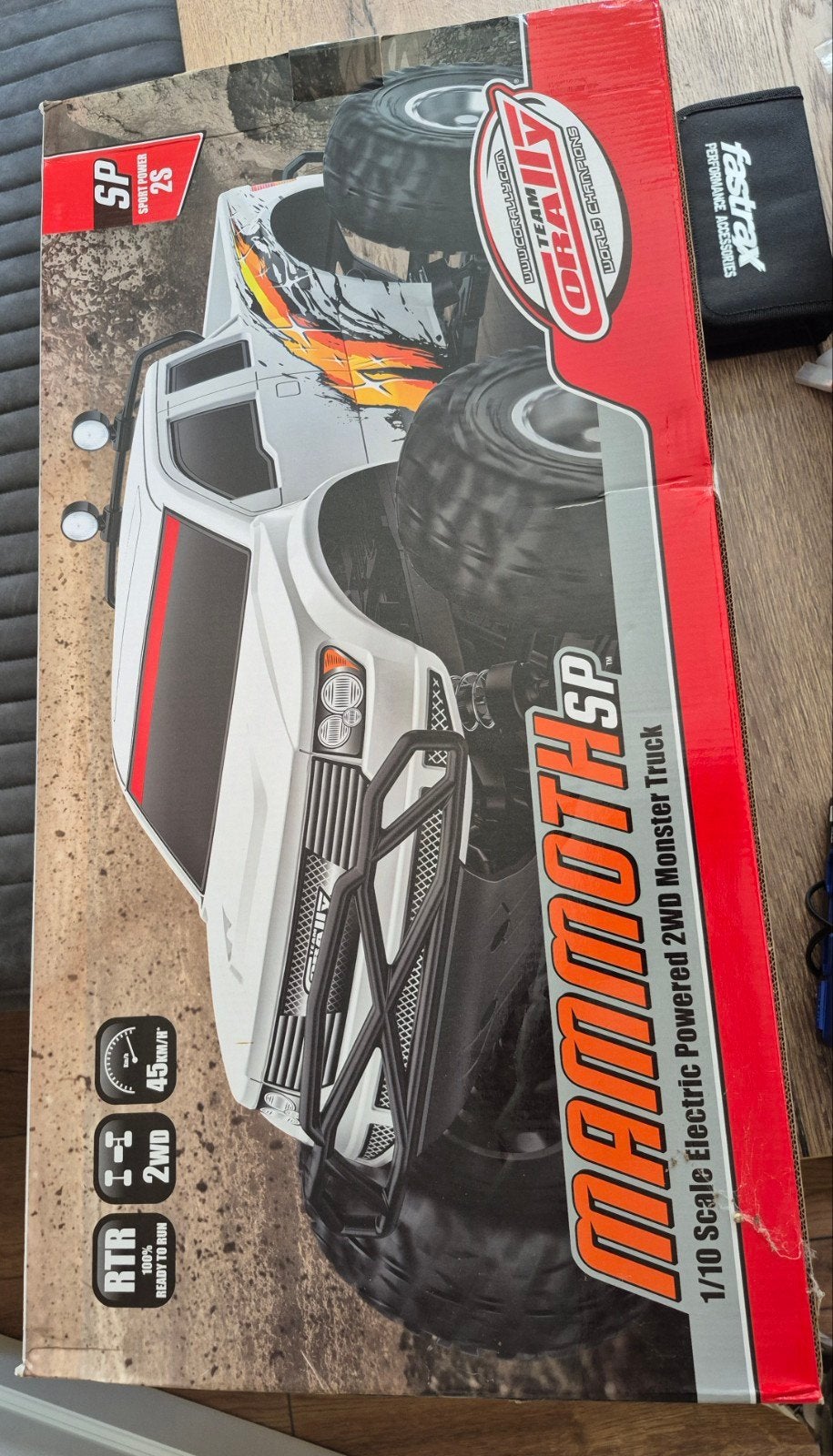 team corally mammoth sp rc auto, Ophalen of Verzenden, Auto onroad