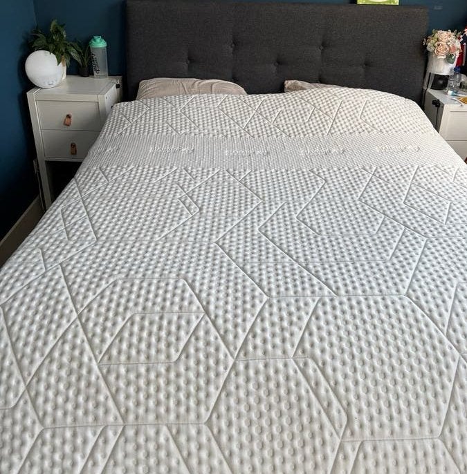 Emma Diamand topmatras 180x200, Ophalen, Tweepersoons, Zo goed als nieuw, Matras