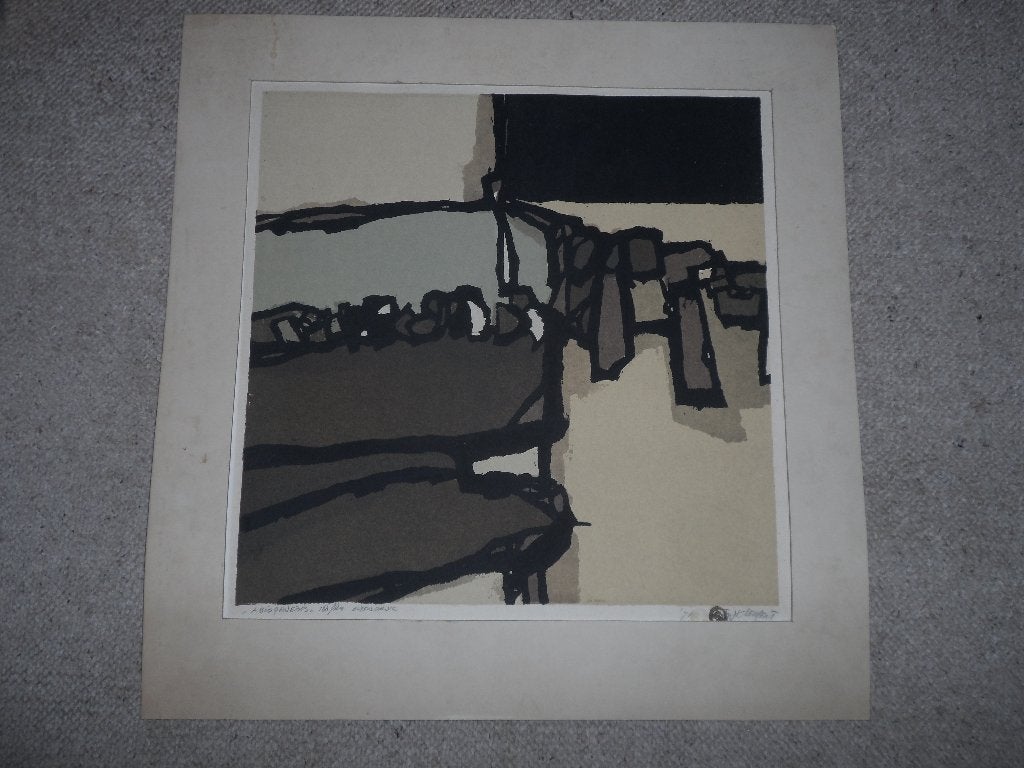 Schilderwerk - abiogenesis 1971 - fon klement, Ophalen, Abstract