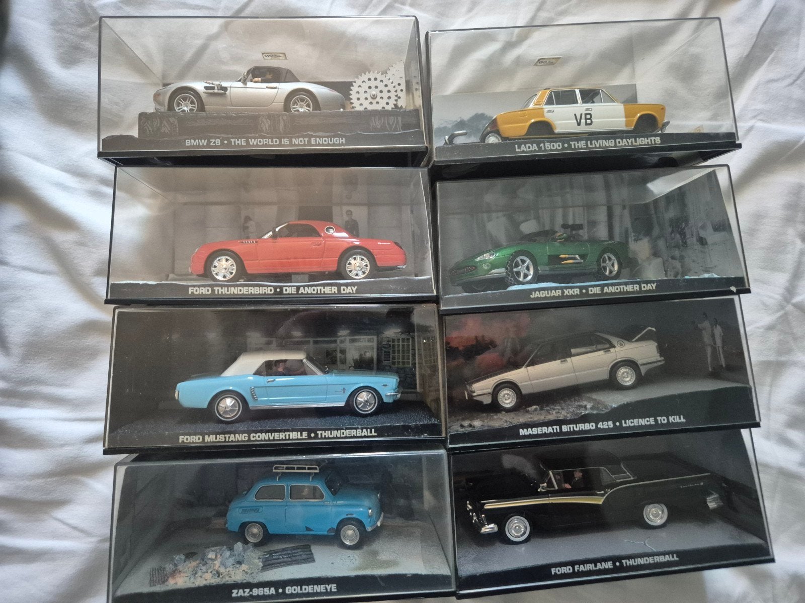 James Bond Auto Collectie - Diverse Modellen, Ophalen of Verzenden, Zo goed als nieuw, Overige typen