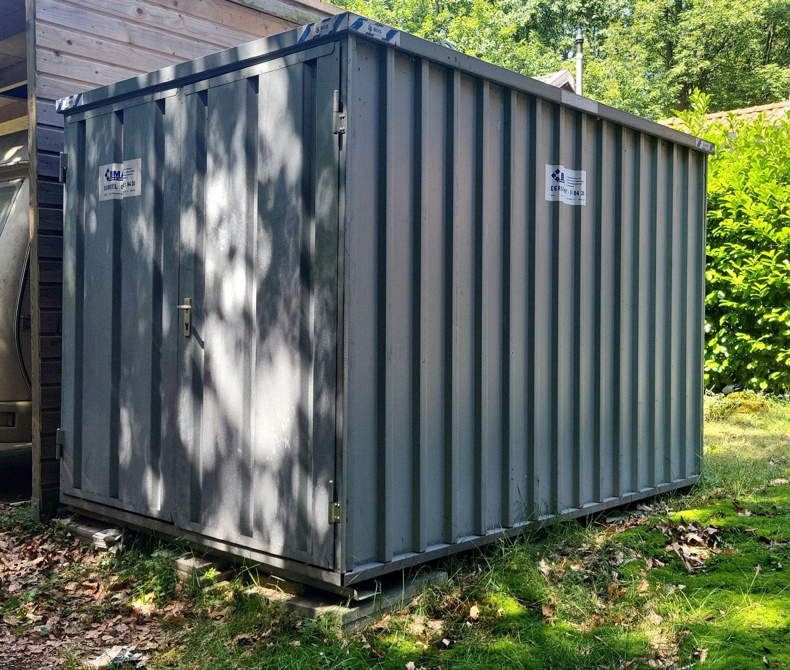 Demontabel snelbouw container 2x3x2m, Ophalen