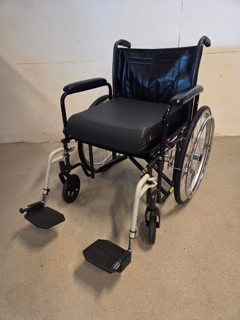 XL rolstoel zitbreedte 55 cm., Ophalen, Inklapbaar, Duwrolstoel