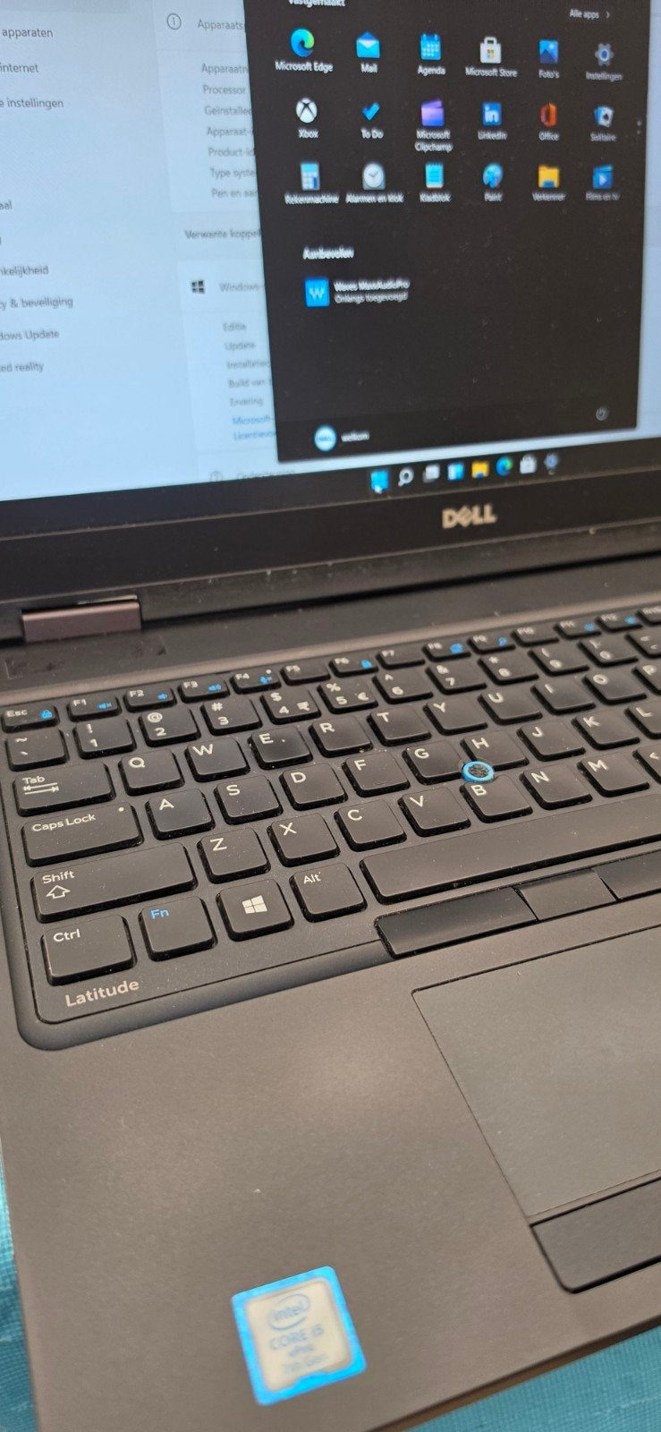 Dell Latitude 5580 cpu i5-7300U Windows 11 Pro 128GB SSD 15., Gebruikt, 2 tot 3 Ghz, 8 GB, Ophalen of Verzenden