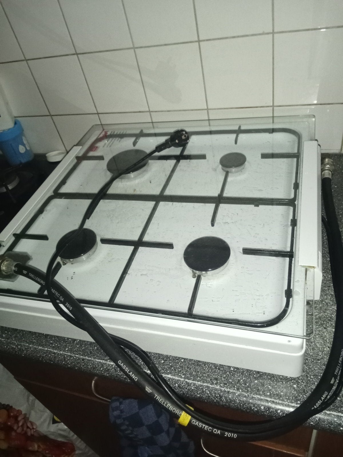 Pelgrim gasfornuis met 4 kookzones, Witgoed en Apparatuur, Gebruikt, Gas, Vrijstaand, 4 kookzones