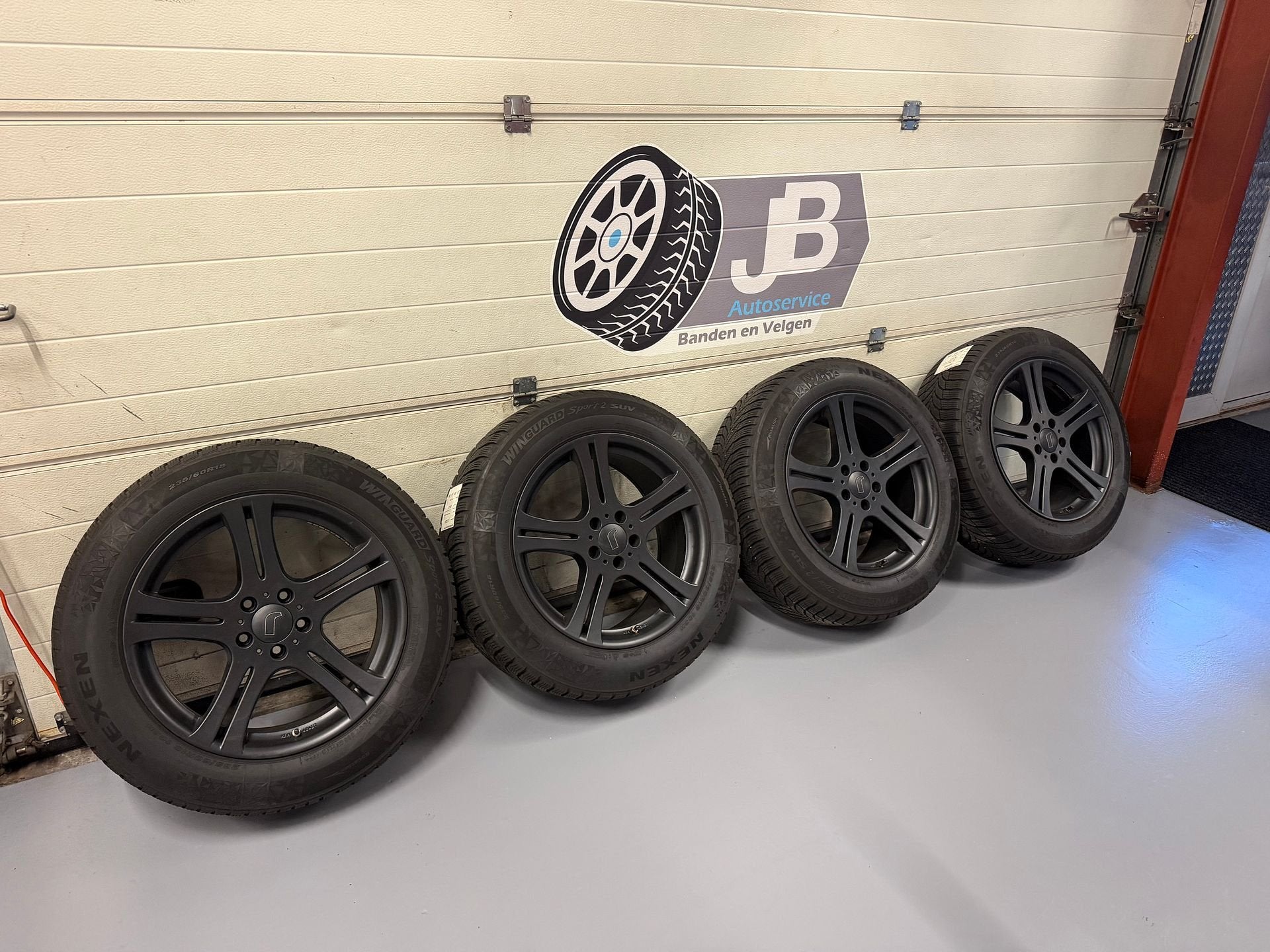 18inch Audi Q5 Velgen! Winterbanden! 5x112 Tiguan ML, 18 inch, Gebruikt, -, -