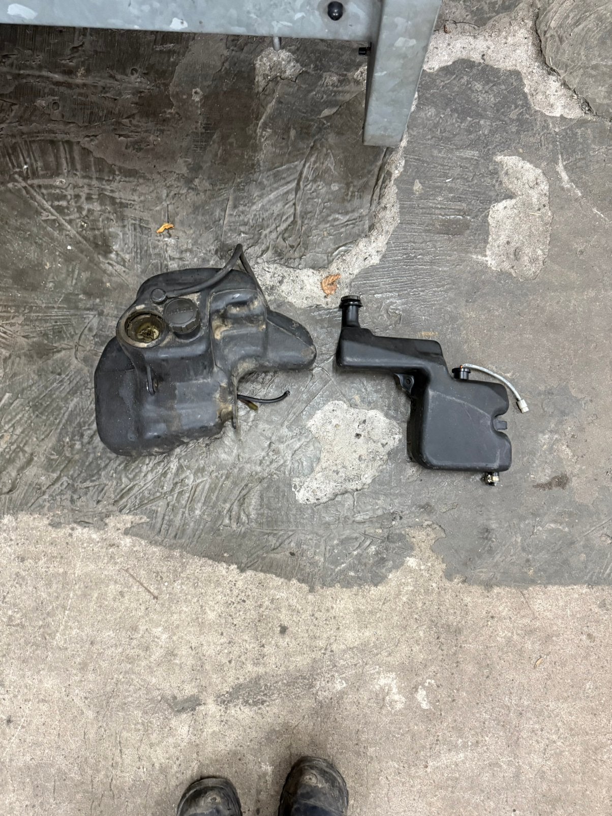 Skr benzine + olie tank, Ophalen of Verzenden, Nieuw