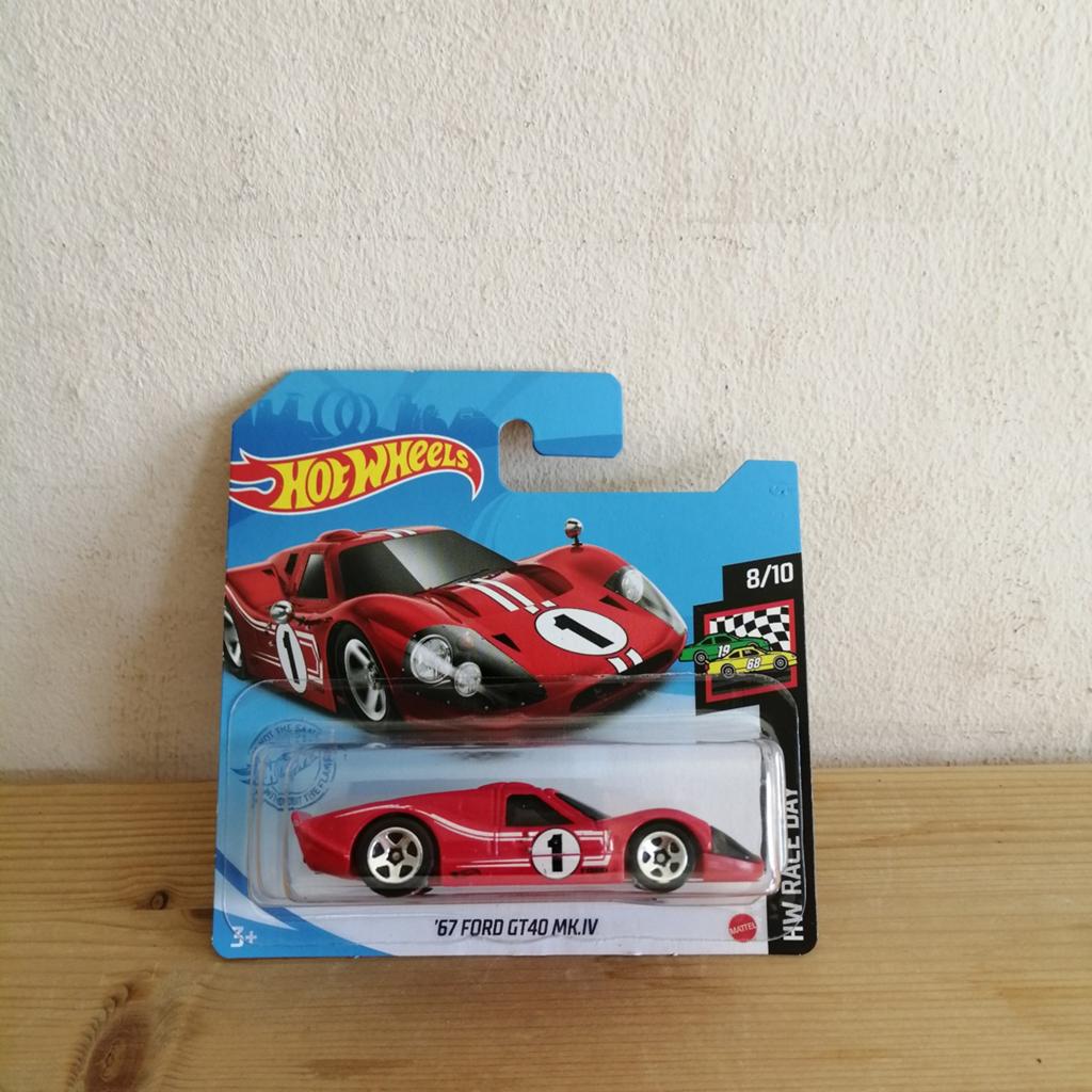 Nieuw: Hot Wheels '67 Ford GT40 MK.IV, Auto, ., Nieuw, Ophalen of Verzenden