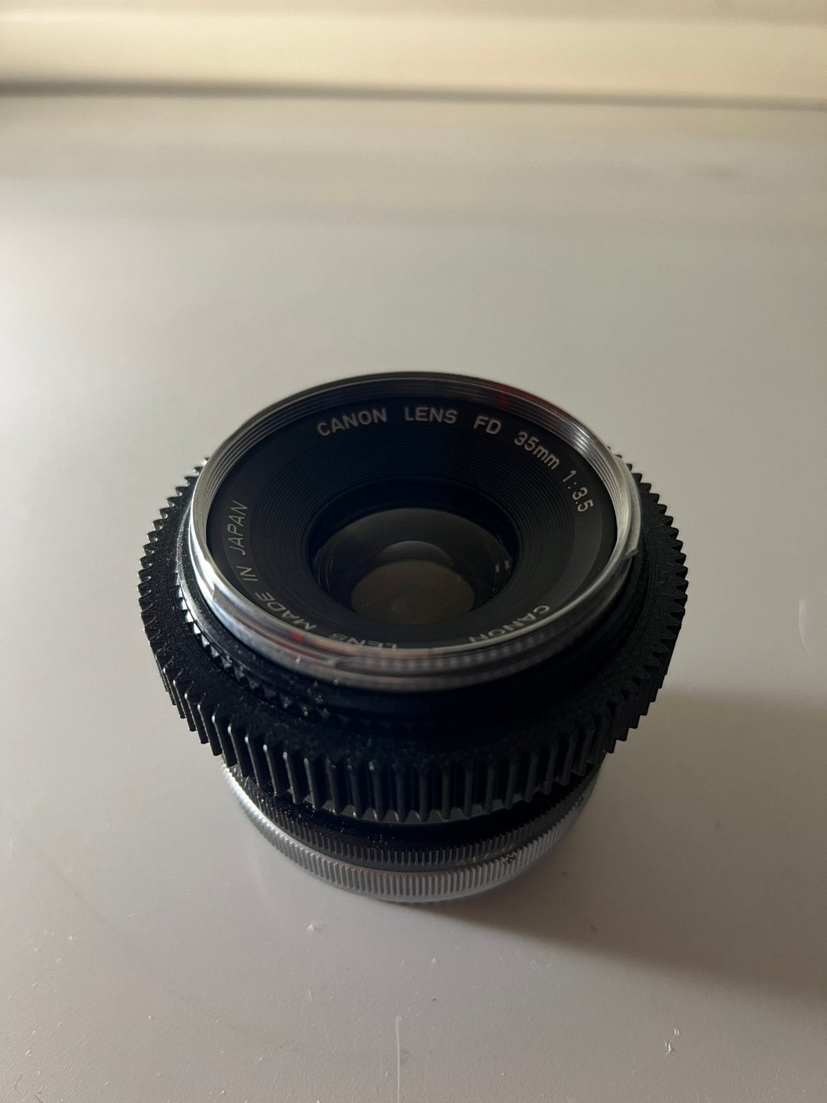 Canon FD 35mm Chrome Nose, Zo goed als nieuw, Nvt, Nvt, Nvt